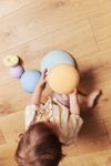 Stapelstein Inside Rainbow Pastel 6er Set - (light violet/light blue/mint/light yellow/light orange/light red)
