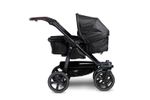 TFK Duo 2 Kombikinderwagen mit Luftkammer Radset (Gestell + 2 Kombieinheiten)  / Zwillingswagen / Geschwisterwagen
