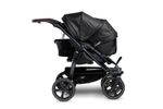 TFK Duo 2 Kombikinderwagen mit Luftkammer Radset (Gestell + 2 Kombieinheiten)  / Zwillingswagen / Geschwisterwagen