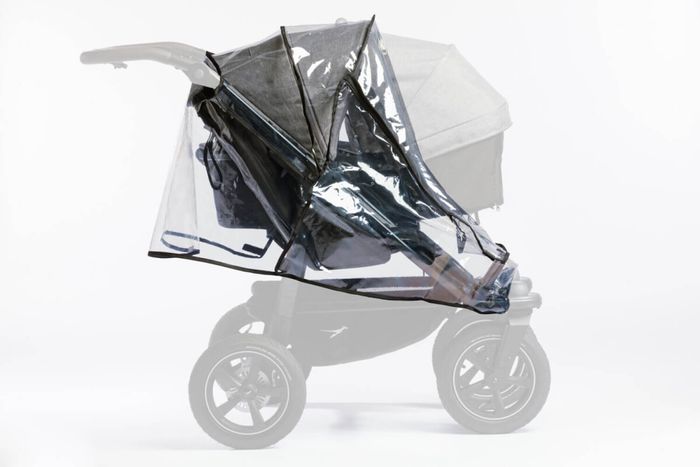 TFK Regenschutz für Duo 2 Kombikinderwagen oder Sportkinderwagen