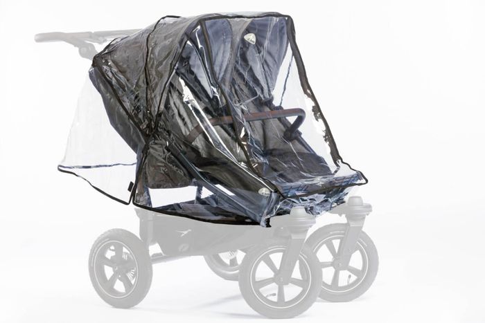 TFK Regenschutz für TFK Duo 2 - Sportkinderwagen (2 Einhänge)