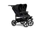 TFK Duo 2 Sportkinderwagen mit Luftkammer Radset (Gestell + 2 Sportsitze) / Zwillingswagen / Geschwisterwagen