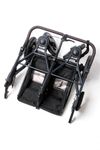TFK Duo 2 Sportkinderwagen mit Luftkammer Radset (Gestell + 2 Sportsitze) / Zwillingswagen / Geschwisterwagen