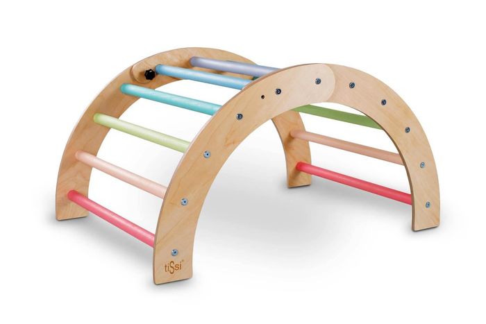 Tissi Kletterbogen Pastell bunt / Kletterbogen Pikler