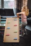 Tissi Rutsche mit Kletterwolken Pastel bunt / 2 in 1 Rutsche und Leiter