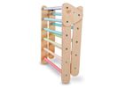 Tissi Piklerdreieck / Kletterdreieck mit Tissi Rutsche mit Kletterwolken Pastel bunt