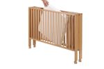 Tissi faltbares Kinderbett “Jori” / Babybett / Faltbett inkl. Matratze