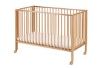 Tissi faltbares Kinderbett “Jori” / Babybett / Faltbett inkl. Matratze