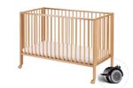 Tissi faltbares Kinderbett “Jori” / Babybett / Faltbett inkl. Matratze