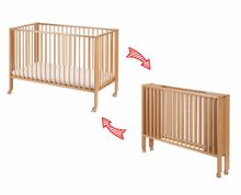 Tissi faltbares Kinderbett “Jori” / Babybett / Faltbett inkl. Matratze