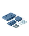 MODU Curiosity-Set - Einstiegs-Set, Balancierbrett, Schaukelpferd, Motorik Spielzeug, Baukasten Set