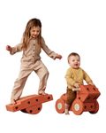 MODU Dreamer-Set - XXL Bauset Balance-Spielzeug, Rutscher, Wippe, Baukasten Set