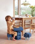 MODU Dreamer-Set - XXL Bauset Balance-Spielzeug, Rutscher, Wippe, Baukasten Set