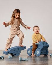 MODU Dreamer-Set - XXL Bauset Balance-Spielzeug, Rutscher, Wippe, Baukasten Set