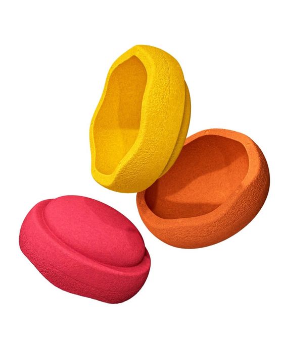 Stapelstein Original Warm Classic - 3er Set - Farbe: red/orange/yellow