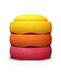 Stapelstein Original Warm Classic - 3er Set - Farbe: red/orange/yellow