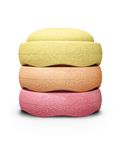 Stapelstein Original Warm Pastel - 3er Set - Farbe: light red/light orange/light yellow