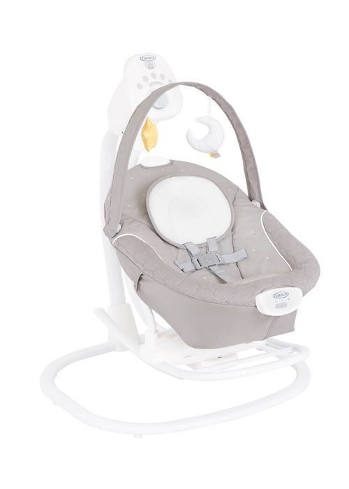 Graco SoftSway Elektrische Babyschaukel und Wippe - Farbe: Starlight