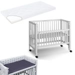 Tissi Anstellbett / Beistellbett Sophie inkl. Matratze und Nestchen