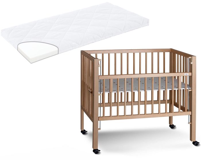 Tissi Anstellbett / Beistellbett Sophie inkl. Matratze