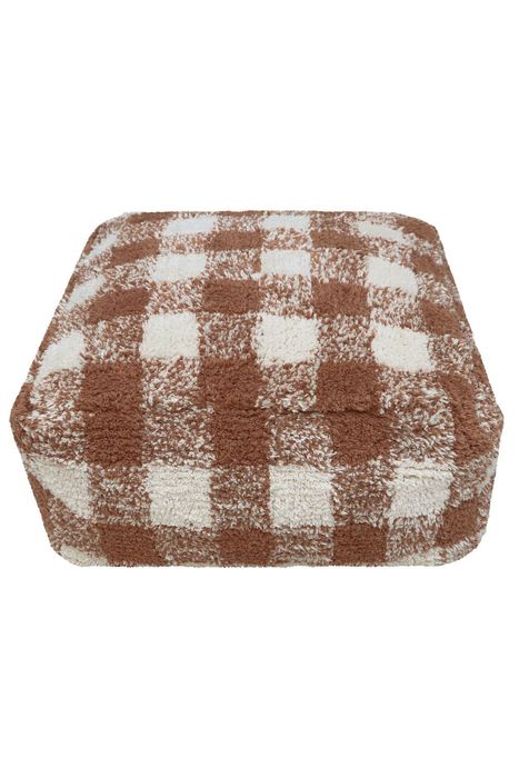 Lorena Canals Hocker / Viereckiger Sitzsack / Pouf Vichy