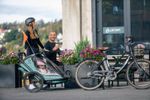 Hamax Cocoon Kinderfahrradanhänger für 2 Kinder