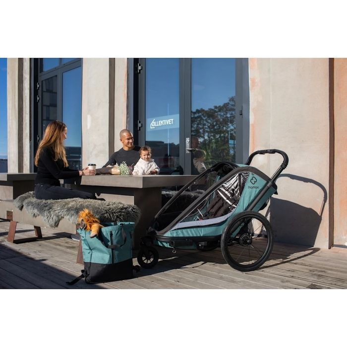 Hamax Cocoon Kinderfahrradanhänger für 1 Kind