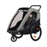 Hamax Avenida Kinderfahrradanhänger für 2 Kinder (ab ca. 6 Monaten)