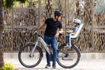 Hamax Caress Fahrradkindersitz inkl. Gepäckträger-Adapter