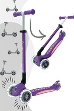 Globber Elite Lights - 3 Wheels Scooter (Globber Primo Foldable Plus Light)