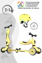 Scoot&Ride Highwaykick 1 Rutscherfahrzeug und Scooter inkl. Helm
