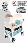 Wonderfold VW4 Volkswagen KinderVan für 4 Kinder