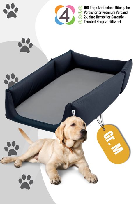 Croozer Hundebett für Mikke, Dog XL, und Jokke - Farbe: Moonlight Black