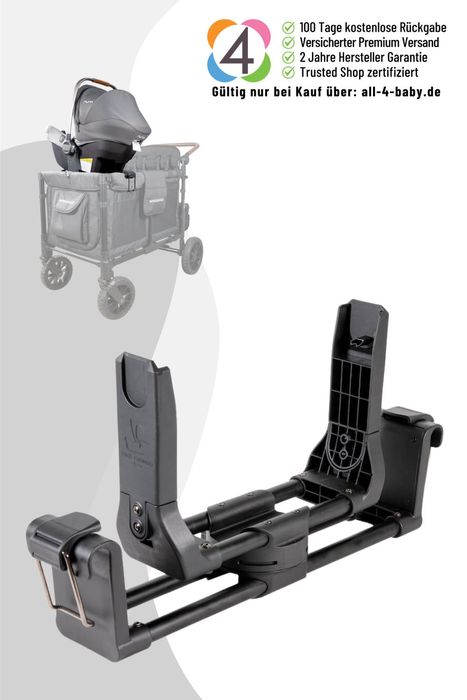 Wonderfold W4 Babyschalen-Adapter / Car Seat Adapter