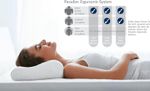 Paradies Nackenstützkissen Latex Vario-Ergonomic - 40x80 cm