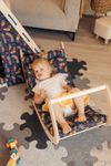 All4Baby Montessori Kletterbogen Wippe Lemmi