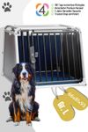 4pets Dog Box ECO 4 Black Hunde-Transportbox bis zu 50 kg in 2 Größen