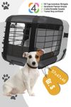 4Pets Dog Caree Transportbox für Haustiere bis 15 kg