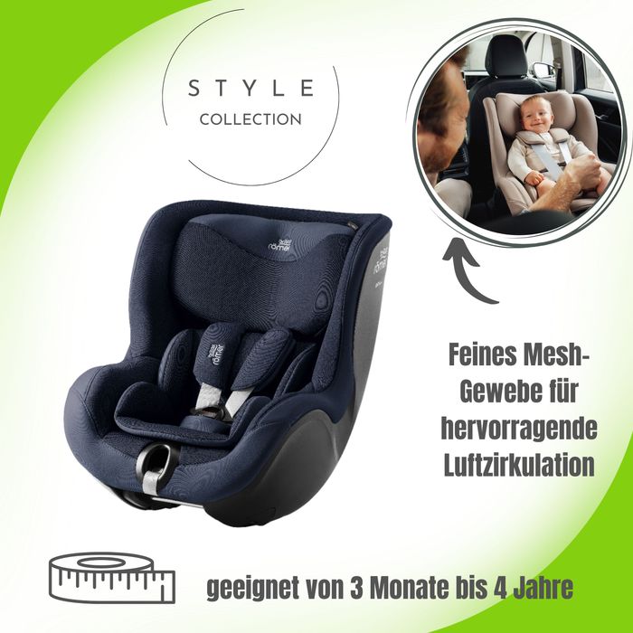 Britax Römer Dualfix 5Z Kindersitz - ab 61 cm - 105 cm