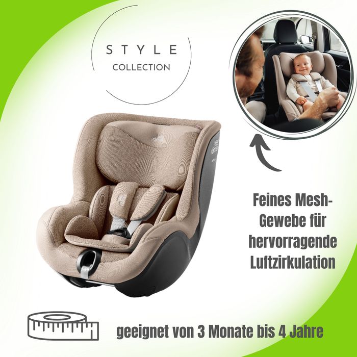 Britax Römer Dualfix 5Z Kindersitz - ab 61 cm - 105 cm