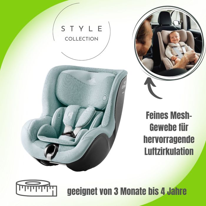 Britax Römer Dualfix 5Z Kindersitz - ab 61 cm - 105 cm