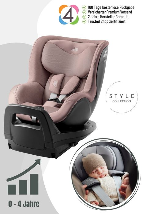 Britax Römer Dualfix Pro Kindersitz - ab 40 cm - 105 cm, Alter: Geburt bis ca. 4 Jahre