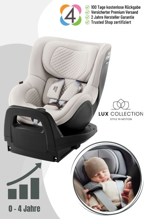 Britax Römer Dualfix Pro Kindersitz - ab 40 cm - 105 cm, Alter: Geburt bis ca. 4 Jahre