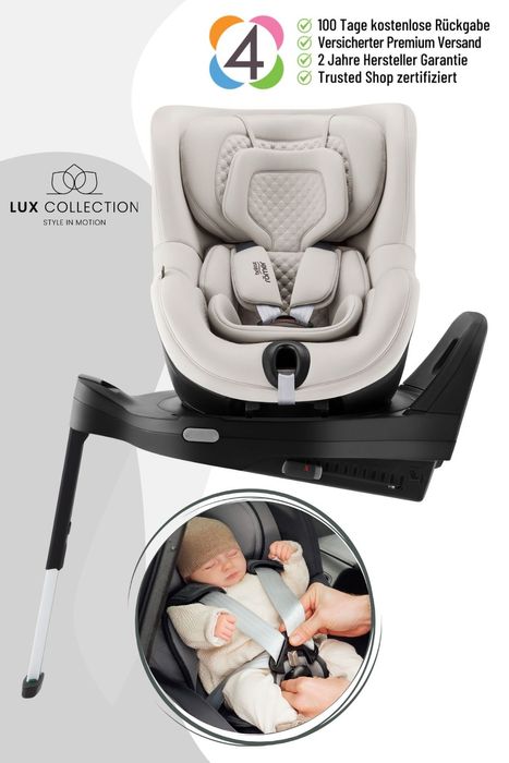 Britax Römer Dualfix Pro M Kindersitz - ab 61 cm - 105 cm, Alter: ca. 3 Monate bis ca. 4 Jahre