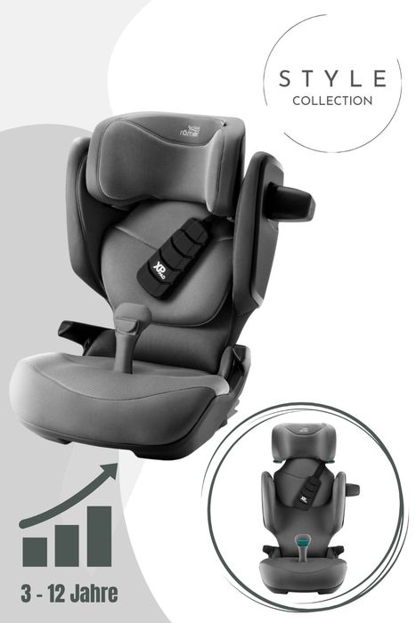 Britax Römer Kidfix Pro Kindersitz Gruppe III 15-36 kg, 3,5 bis ca. 12 Jahre