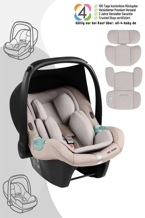 ABC Tulip Babyschale i-Size / 0 bis ca. 13 kg