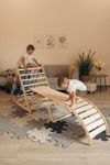 All4Baby 3-teiliges Montessori Kletterset Noah | Rock up SET