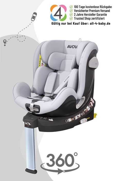 Avova Swan-Fix I-Size Reboard Kindersitz