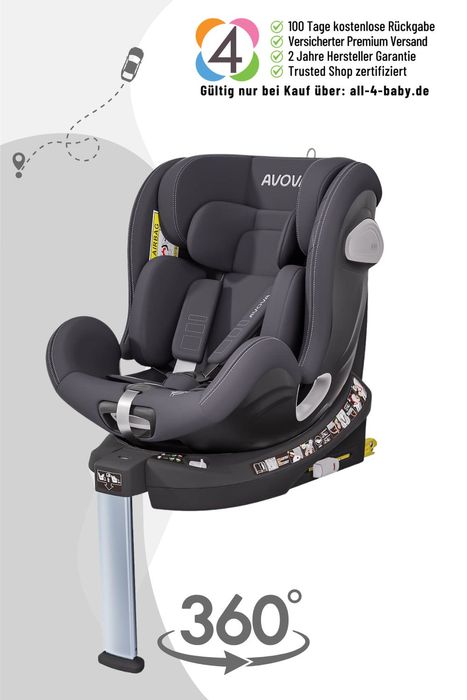 Avova Swan-Fix I-Size Reboard Kindersitz