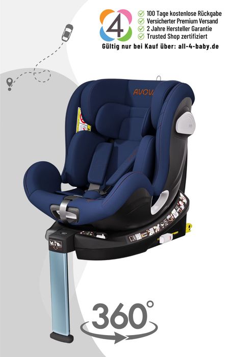 Avova Swan-Fix I-Size Reboard Kindersitz